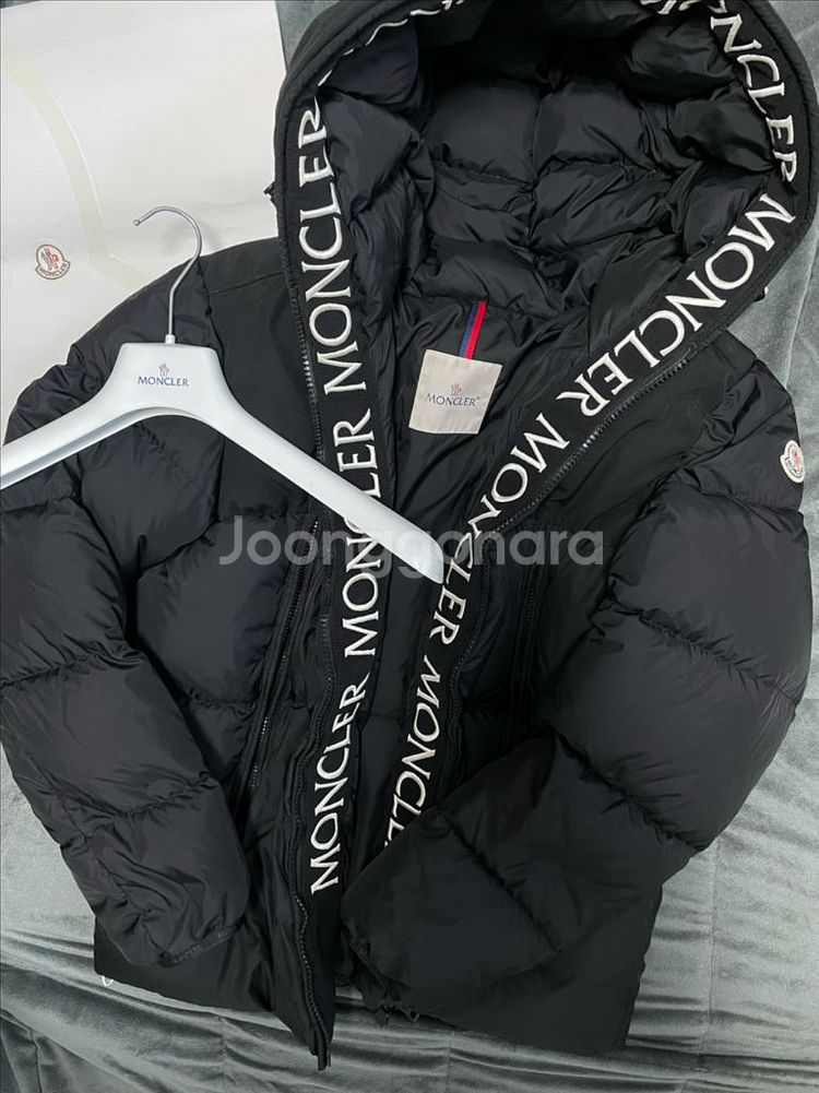 [XL] 백화점판 몽클레어 몽클라 패딩 블랙 클루니--0