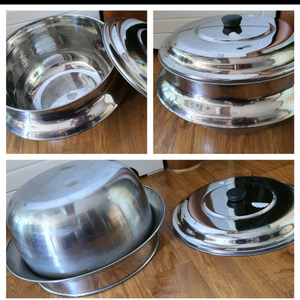 스텐대형냄비솥넓직하고엄청커서많이삶고끓일때좋음저렴히4만원그외9가지덤