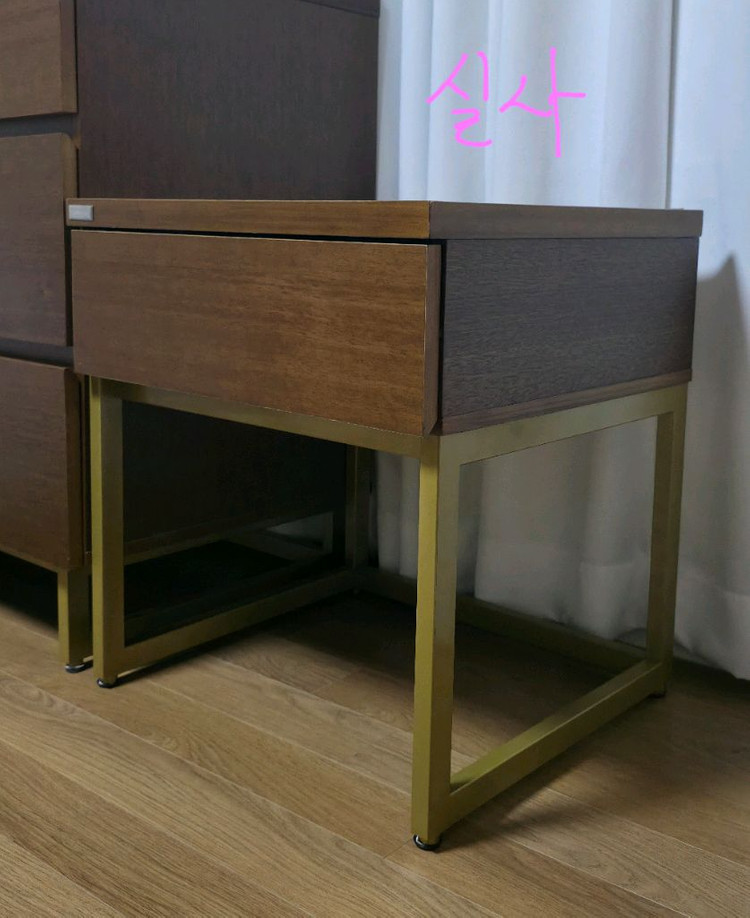 [까사미아] 뉴헤링본 사이드테이블--6