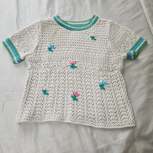 자라 반팔 짜임 니트 5-6y