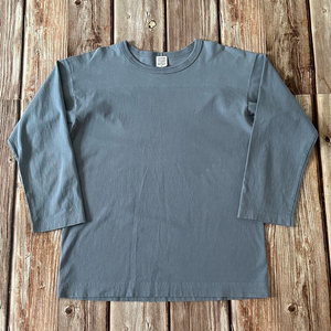 아본타지 7부 풋볼 티셔츠 블루 그레이 색상 M 사이즈