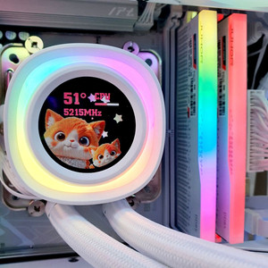 화이트 고사양 컴퓨터 9800x3d rtx5070