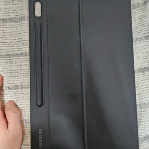 갤럭시탭 s7+,s7fe,s8+용 키보드케이스 팝니다