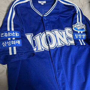 삼성라이온즈 올드 어웨이 110 유니폼 구자욱 마킹