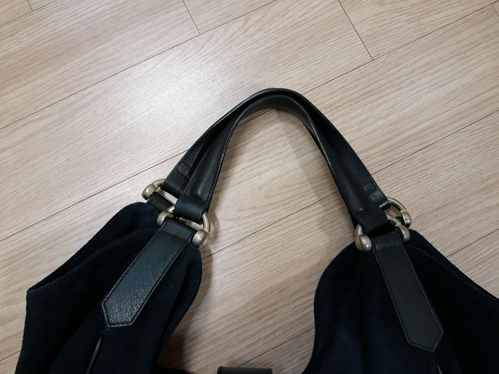 자라 ZARA 핸드백 가죽스웨이드 가방 토트백 숄더백 이미지