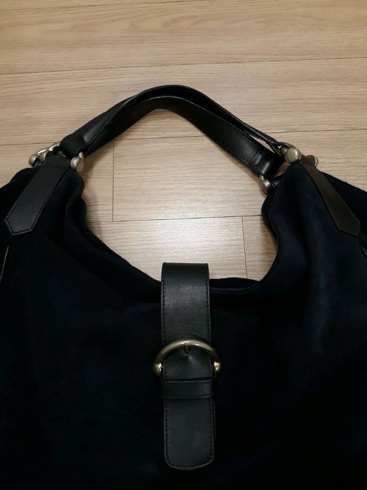 자라 ZARA 핸드백 가죽스웨이드 가방 토트백 숄더백 이미지