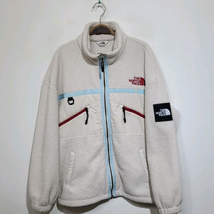 노스페이스 플리스 점퍼 아이보리 빅사이즈 뽀글이 후리스 자켓