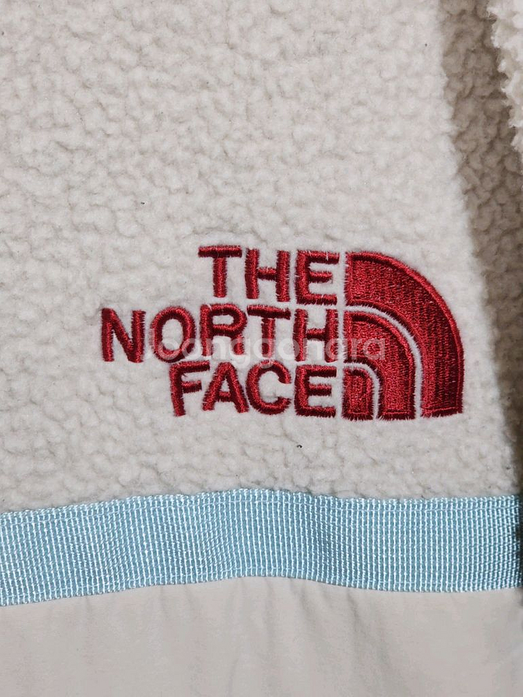노스페이스 플리스 점퍼 아이보리 빅사이즈 뽀글이 후리스 자켓--3