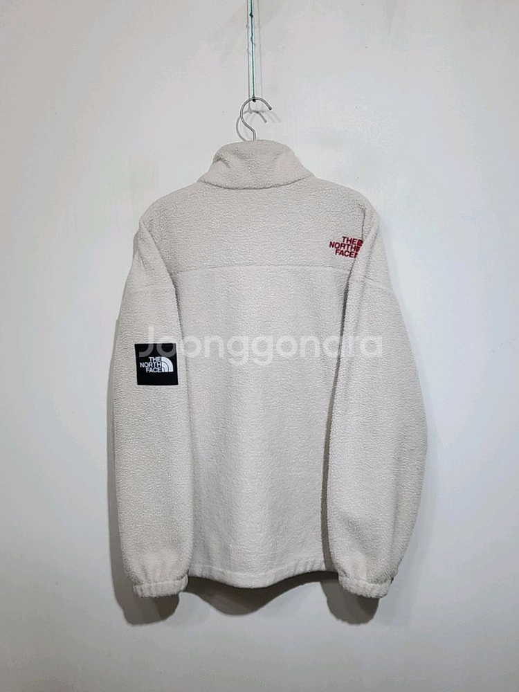 노스페이스 플리스 점퍼 아이보리 빅사이즈 뽀글이 후리스 자켓--6