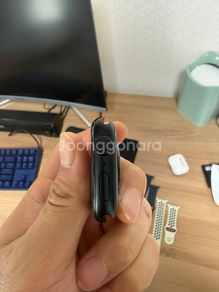 애플워치 SE3 44mm 미드나이트--3