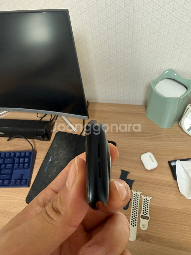 애플워치 SE3 44mm 미드나이트--5