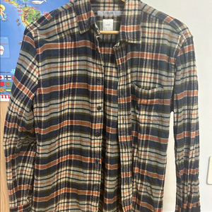 시리즈 남성 체크 셔츠 100사이즈(톡톡한 소재)