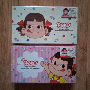 비닐채.미개봉.지함필통. 2개일괄 종이재질