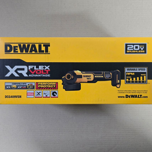디월트 20v dcg409vs 국내정발제품 충전5인치그라인더 정품 디월트그라인더 속도조절그라인더 디월트충전그라인더