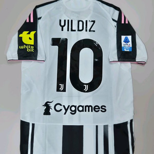 25-26 유벤투스 홈 일디즈 유니폼 L사이즈 어센틱