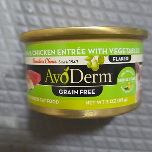 고양이 습식사료] 아보덤 캔 참치치킨 12개