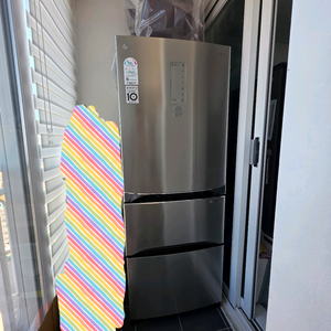 LG 3도어 냉장고 327L