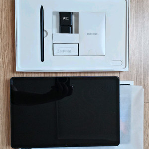 갤럭시탭S7+ 256GB 와이파이(미스틱블랙), 정품키보드북커버 등
