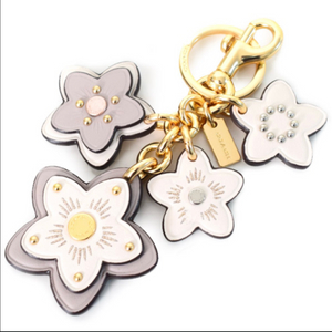 코치 COACH 정품 꽃 키링 겸 가방 참