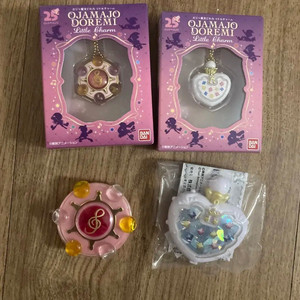 도레미 리틀참 미러 미러탭 가챠 파랄라탭 코롱탭 4종 일괄