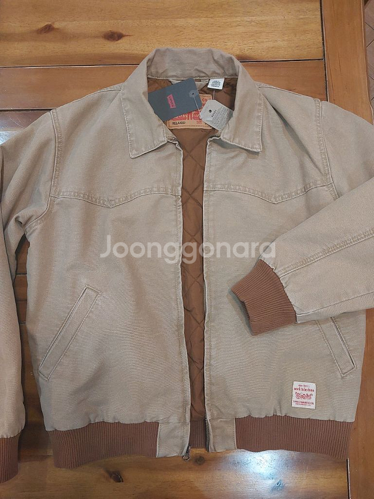 리바이스 엠바카데로 에비에이터 캔버스 워크자켓 S (90) 사이즈 릴렉스핏--1