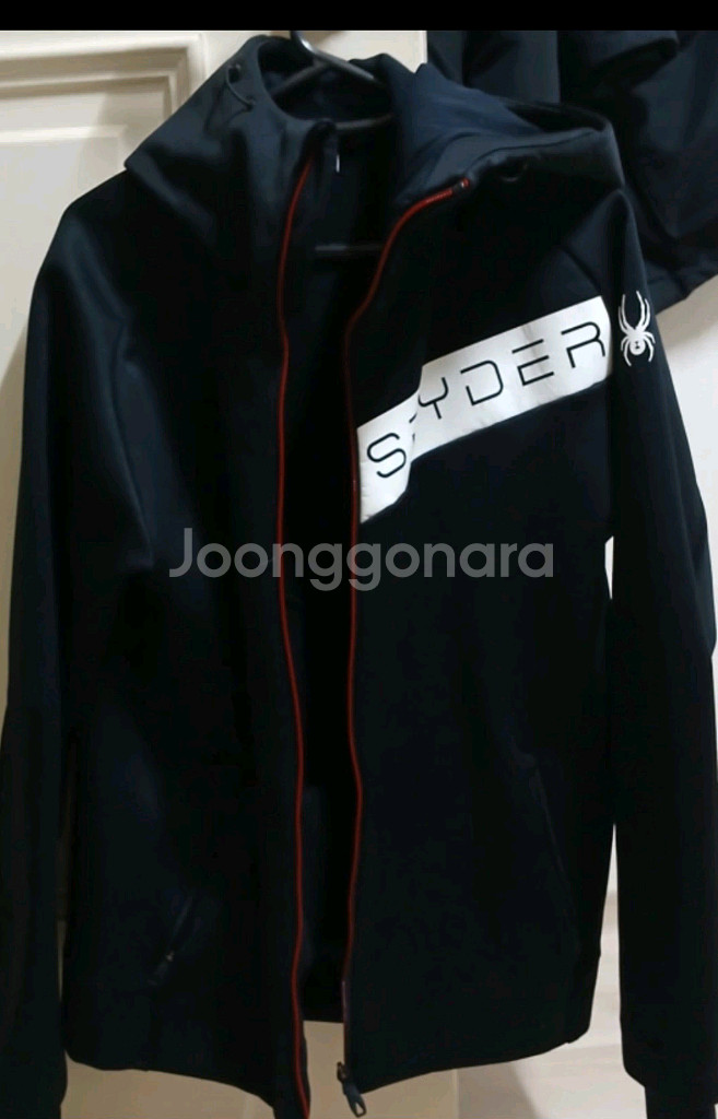 남성의류 스파이더 후리스 후드집업 점퍼--0