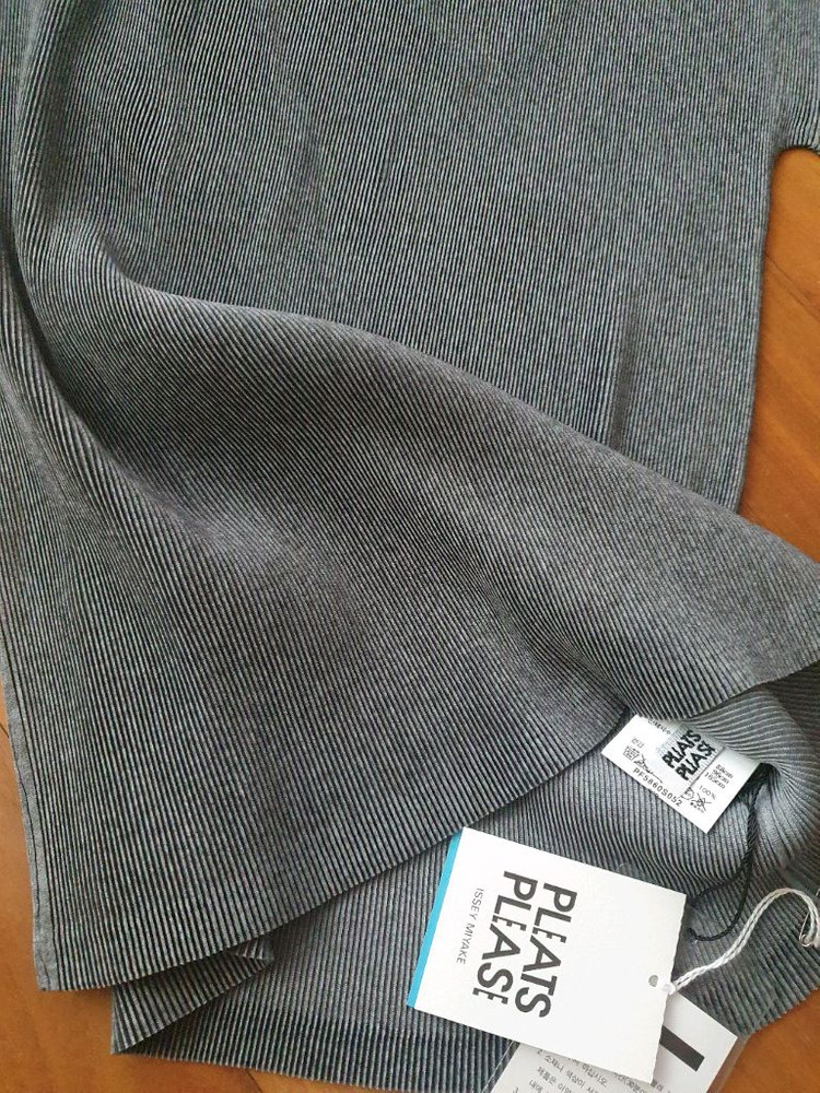 플리츠플리즈 베이직 그레이 미스트3사이즈--2