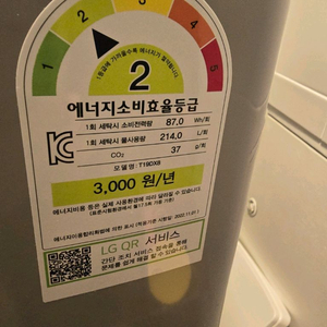 LG 통돌이 올스탠 세탁기 19kg (T19DX8)