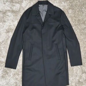 시스템 나일론 혼방 트렌치 코트