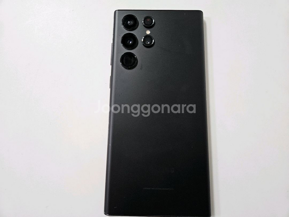 갤럭시s22울트라 블랙 256G 자급제 A급--3
