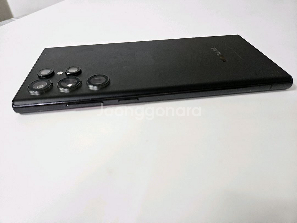 갤럭시s22울트라 블랙 256G 자급제 A급--4