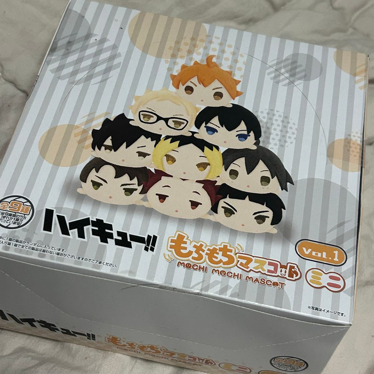 하이큐 모찌모찌 마스코트 미니 풀박스 (모찌마스 미니 1탄) 이미지