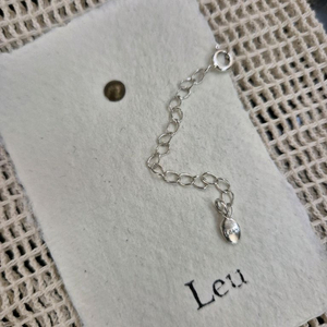 실버 925 순은 연장체인 5cm