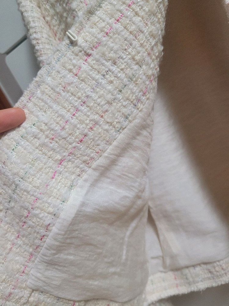 아떼바네사브루노 트위드 자켓38--3