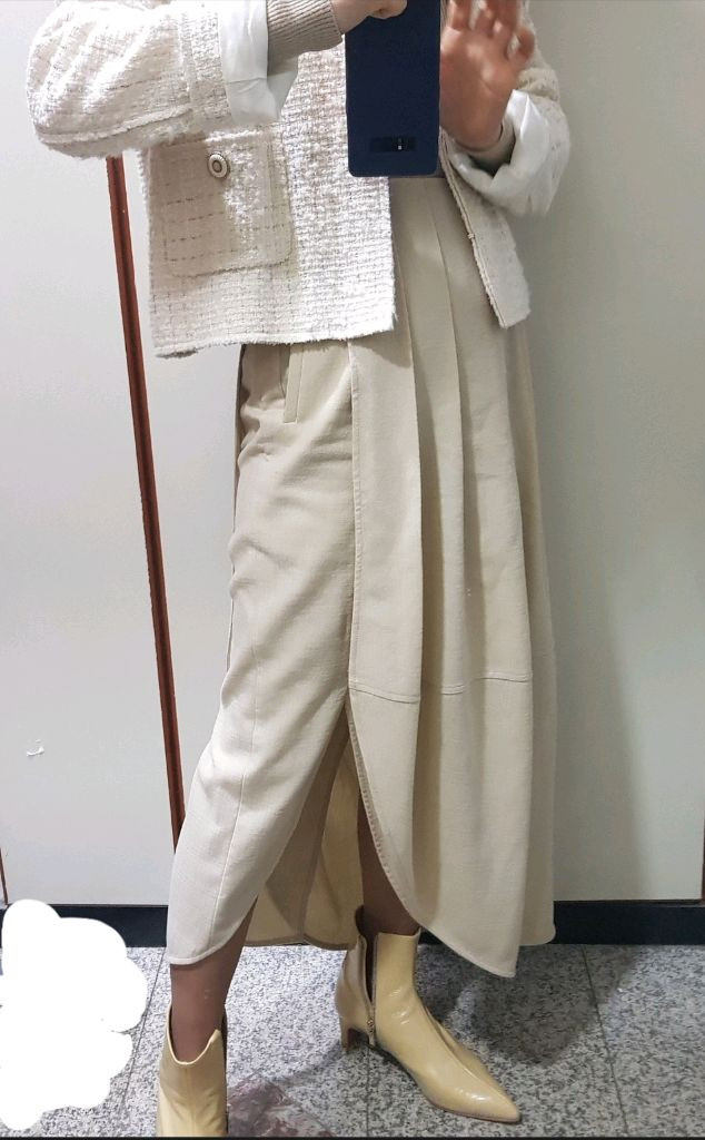 아떼바네사브루노 트위드 자켓38--6