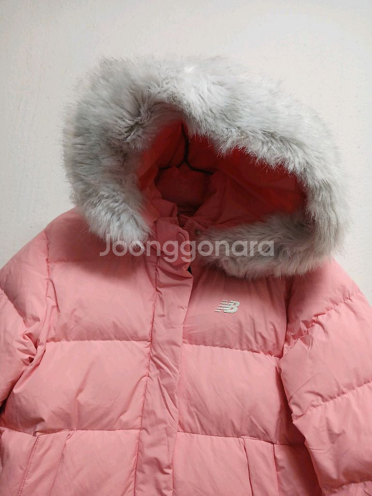 뉴발란스 키즈 여아 롱패딩 구스다운점퍼 사이즈 155--1