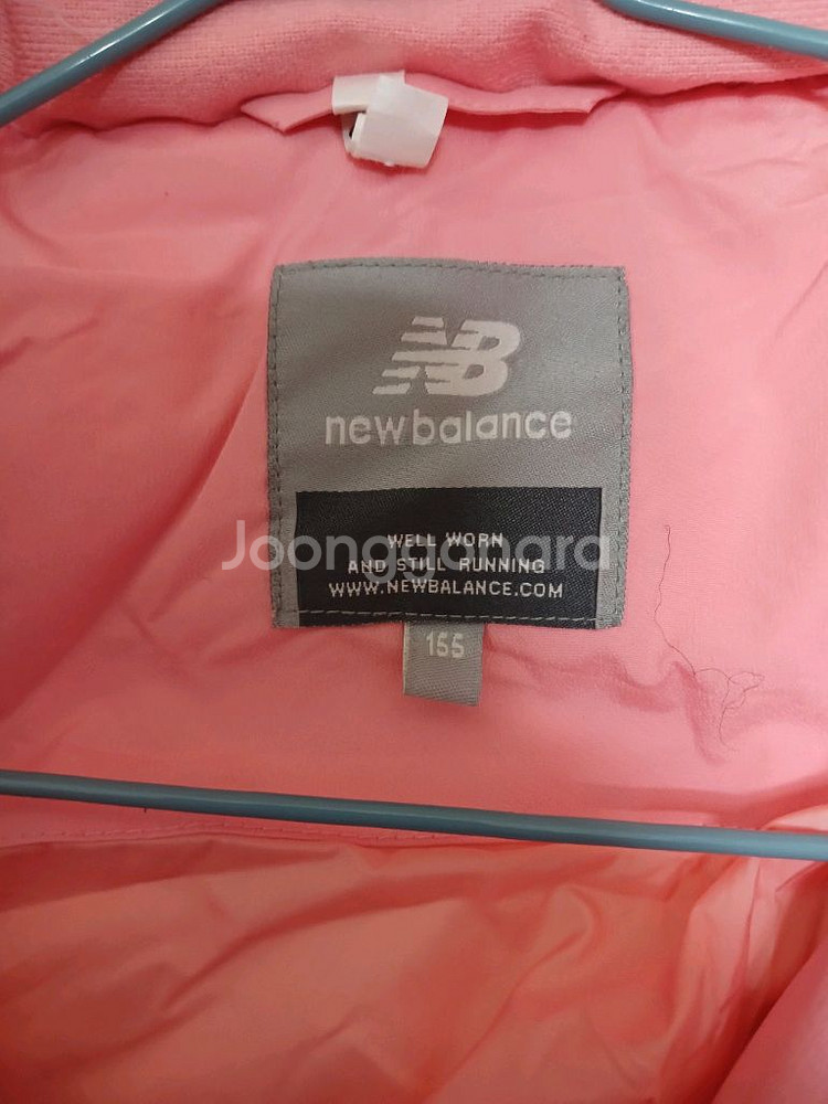 뉴발란스 키즈 여아 롱패딩 구스다운점퍼 사이즈 155--3