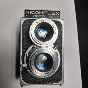 리코플렉스 Model VII 중형 TLR 필름카메라