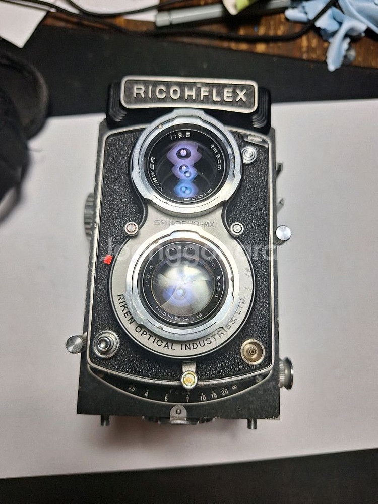 리코플렉스 Seikosha-mx tlr필름카메라 중형--0