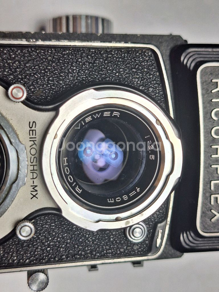 리코플렉스 Seikosha-mx tlr필름카메라 중형--6