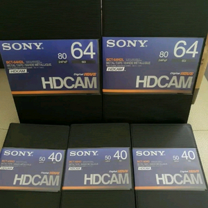 [새상품]SONY방송용테잎 BCT-40HD 3개+ BCT-64HDL 2개