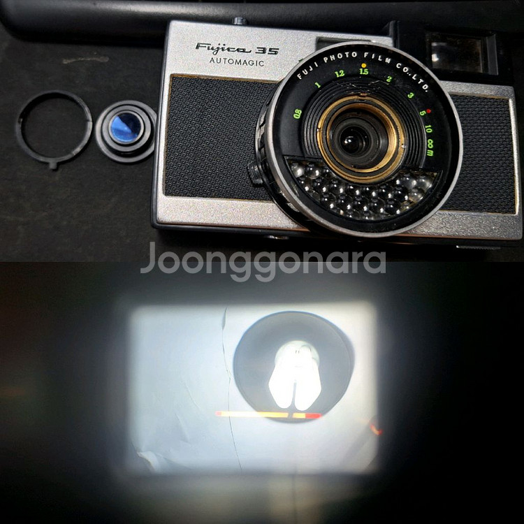 Fujica 35 Automagic 후지카 필름 카메라 빈티지 레트로 로모 앤틱 인테리어--7