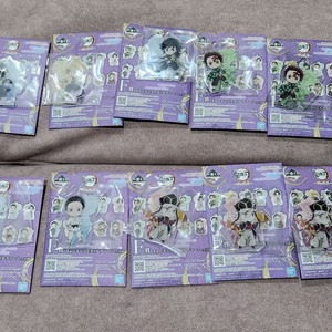 귀칼 번개의형제 F상 키링 (기유,하쿠지,도우마등등ᆢ)