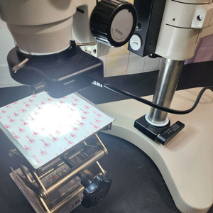 고배율 실체현미경 니콘 SMZ745T 고중량 슬라이드 스텐드