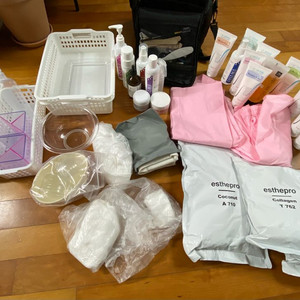 피부미용 실기 세트 이미지