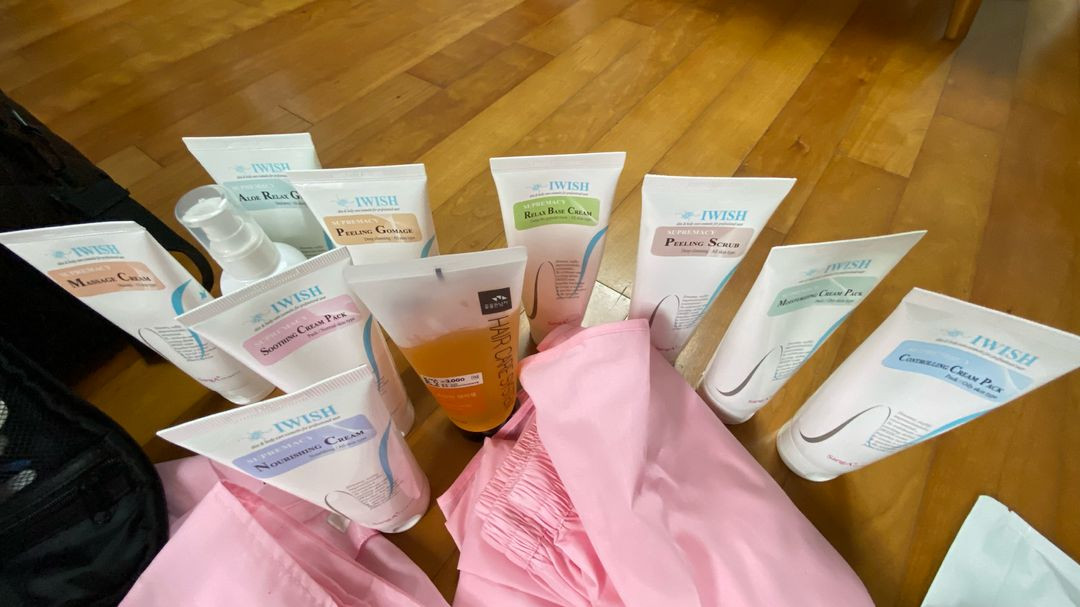 피부미용 실기 세트 이미지