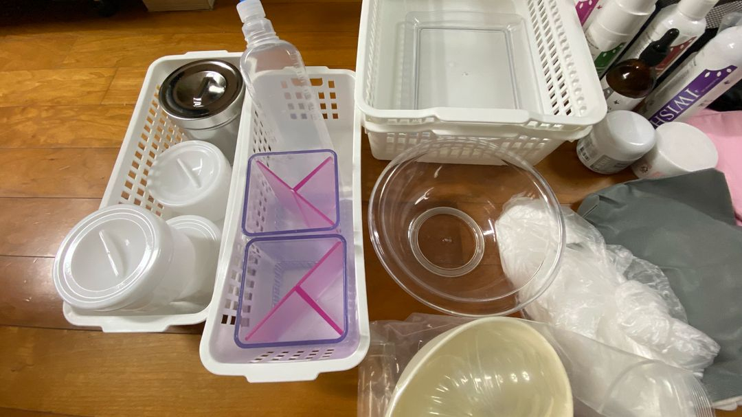 피부미용 실기 세트 이미지