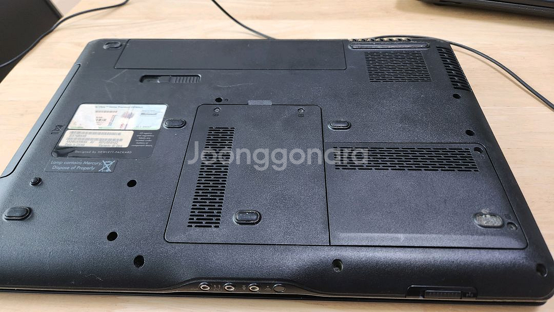 오래된 HP노트북(택배비 포함/하자 무선랜X)--6
