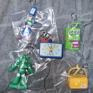 짱구 미니어처 키링 세트