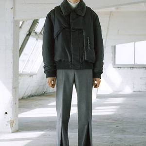 루이비통/디테처블 양털카라 항공 봄버/50(105)